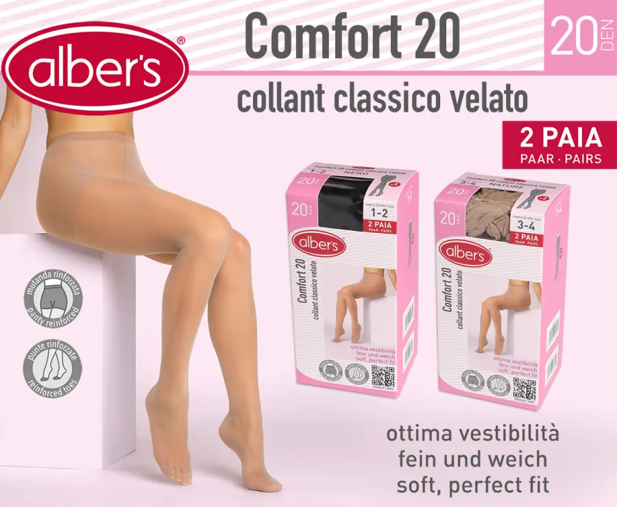 Alber's (260) Comfort collant 20 2P